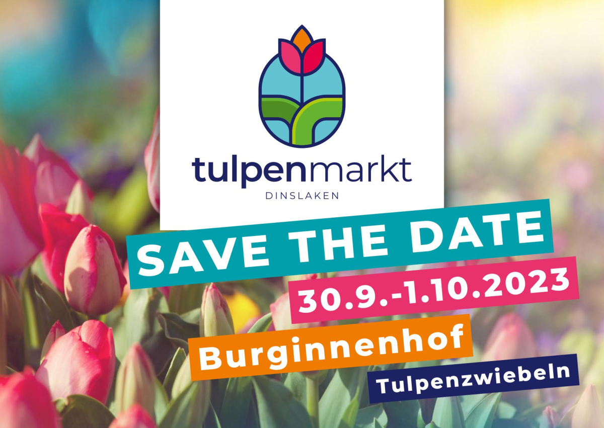 Flyer Tulpenmarkt 
