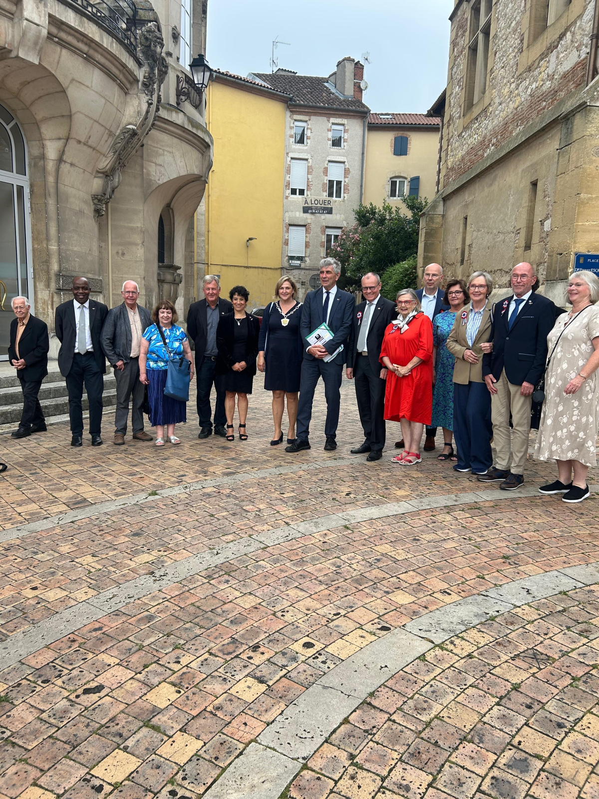 Zu Besuch in Agen anlässlich 50 Jahre Städtepartnerschaft Gemeinsame Begegnung in Agen im Juni 2025 anlässlich 50 Jahre Städtepartnerschaft zwischen Agen und Dinslaken.