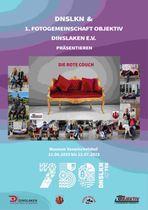 Plakat Rote Couch Plakatmotiv "Die rote Couch"