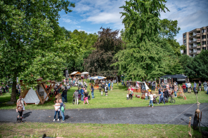 Markt im Stadtpark