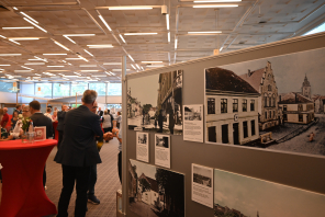 Bild von den Ausstellungsfotos das historische Dinslaken