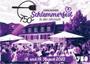 Postkarte Schlemmerfest