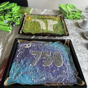 Kuchen zum Jubiläum