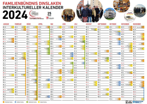 Kalender Familienbündnis Interkultureller Kalender