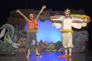 Schauspieler auf der Bühne Schauspieler auf der Bühne