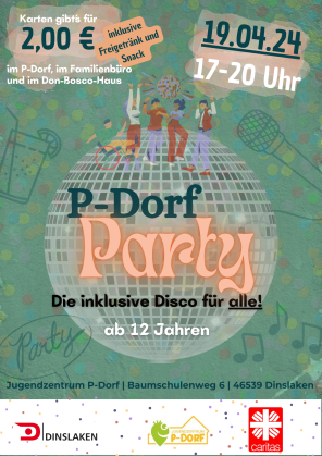 Plakat Dorfparty Plakat Dorfparty