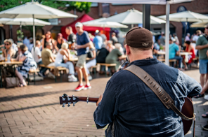 Musiker auf dem Feierabendmarkt