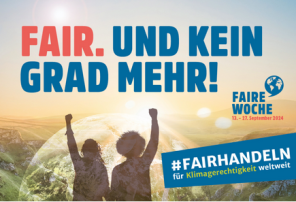 Plakat zur Fairen Woche Plakat zur Fairen Woche