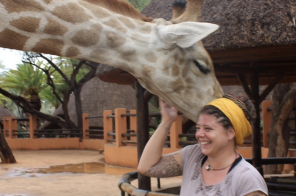 Jasmin Geisler in Namibia Jasmin Geisler in Namibia