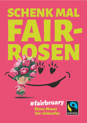 Flyer Einen Monat Fair einkaufen