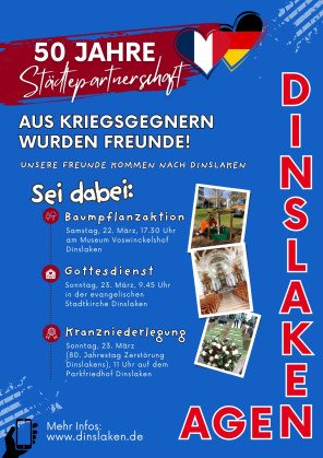 Flyer Agen Städtepartnerschaft Flyer Agen Städtepartnerschaft