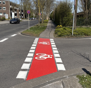 Fahrradmarkierung 