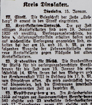 Zeitungsausschnitt Rote Armee