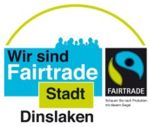 Logo Fairtrade-Stadt Dinslaken Logo Fairtrade-Stadt Dinslaken