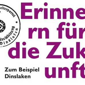 Logo Erinnern für die Zukunft