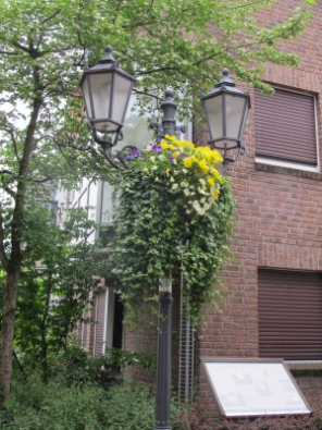 Blumenschmuck in der Innenstadt Blumenschmuck in der Innenstadt