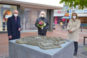 Helmut Dismer, Egbert Broerken, Bürgermeisterin Michaela Eislöffel Helmut Dismer, Egbert Broerken, Bürgermeisterin Michaela Eislöffel