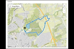 Kartenausschnitt vom Rotbachtal