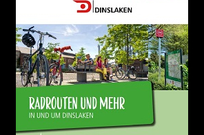 Abbildung der Radbroschüre der Stadt Dinslaken