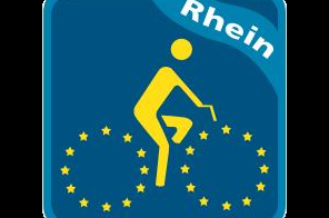 Symbol Rheinradweg