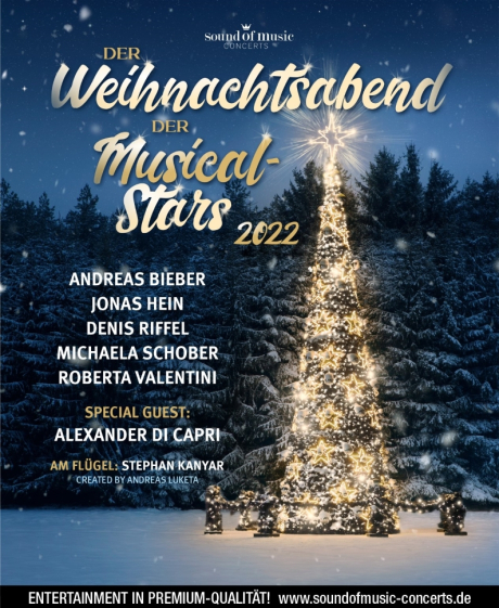Flyer zum Weihnachtsabend der Musical Stars Flyer zum Weihnachtsabend der Musical Stars
