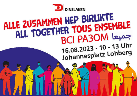 Flyer Veranstaltung Alle zusammen Flyer Veranstaltung Alle zusammen