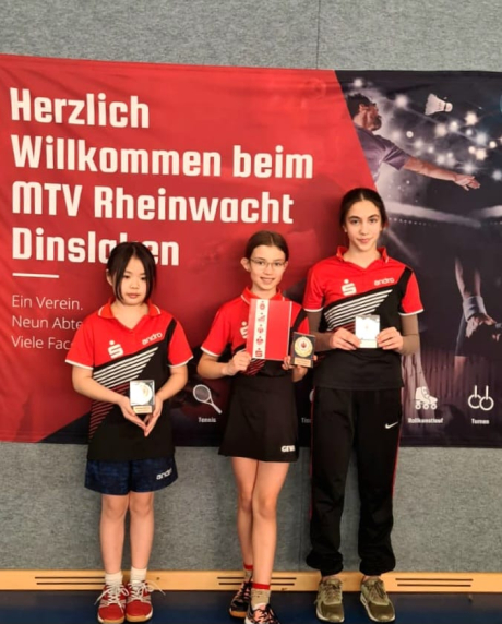 Verleihung Preis für Tischtennis Verleihung Preis für Tischtennis