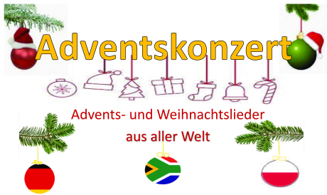 Plakat Adventskonzert Plakat Adventskonzert