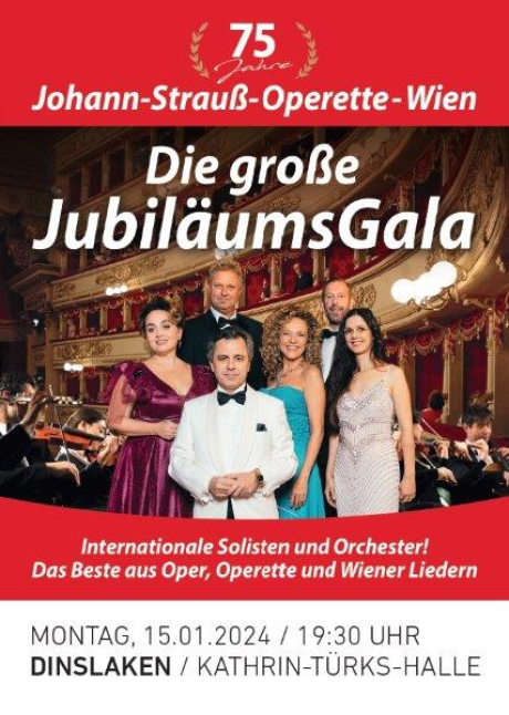 Plakat Jubiläumsgala