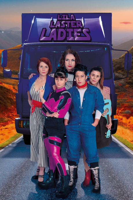 Plakat Lila Laster Ladies Plakat Lila Laster Ladies