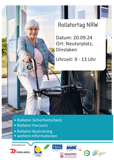 Flyer Rollatortag Flyer Rollatortag