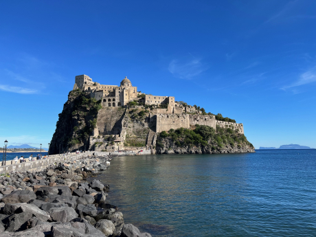 Burg auf einer Insel Burg auf einer Insel
