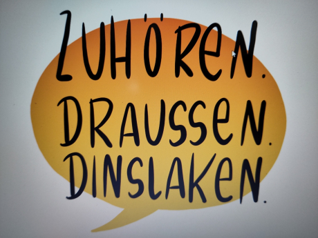 Abbildung Zuhören Draussen Dinslaken Abbildung Zuhören Draussen Dinslaken