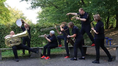 Bläserensemble Blechspielzeuch Bläserensemble Blechspielzeuch