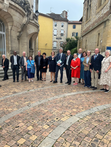 Zu Besuch in Agen anlässlich 50 Jahre Städtepartnerschaft Gemeinsame Begegnung in Agen im Juni 2025 anlässlich 50 Jahre Städtepartnerschaft zwischen Agen und Dinslaken.