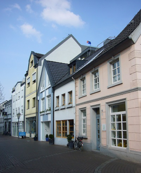 Blick in die Duisburger Straße Blick in die Duisburger Straße