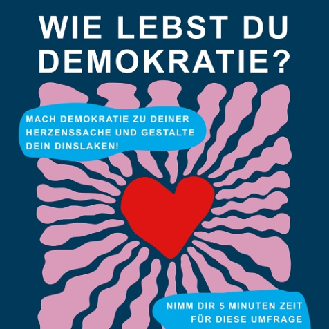 Umfrage zu Demokratie leben